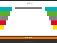 Tablet Screenshot of free4psd.com